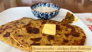 Besan paratha