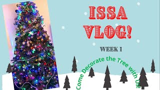 ISSA VLOG! | Vlogmas Week 1 | Family of 9 Decorate the Christmas Tree