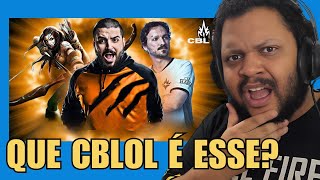 O QUE ACONTECEU COM O CBLOL? - REACT BRONZIOCRE