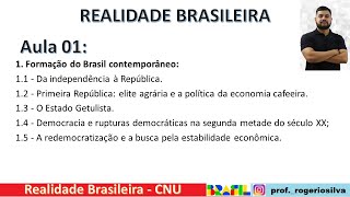 Realidade Brasileira - Aula 01