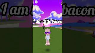 I am little bacon with no friends #roblox #bacon #shorts