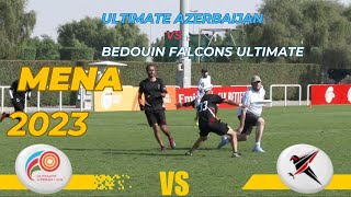 Ultimate Azerbaijan vs Bedouin Falcons Ultimate | MENA Ultimate Frisbee  2023 | Dubai Sevens Stadium