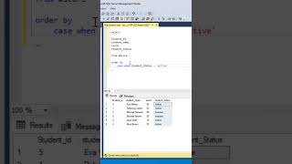 #SQL Conditional Sorting Trick You Must Know.  #datascience #coding #mssql #sqltips