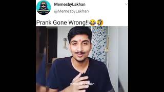 New prank Gone wrong 😂 comedy video