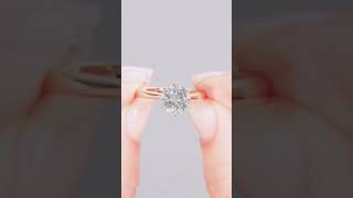 Diamond Bridal Engagement Ring 💍 #diamond #bridal #engagement #ring #ytshorts