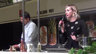 Chef Hemant Bhagwani  making his cauliflower chard @ Royal Fairn part 1