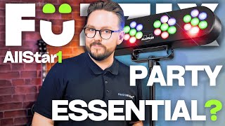 IS THIS PARTY ESSENTIAL? Fuzzix AllStar1 LED Disco Party Light Effect - Unboxing and Demo!