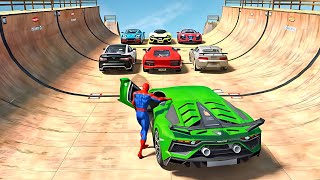 Super Hero GT Car Racing Stunt 3D || Mega Ramp Car Racing Stunt 3D