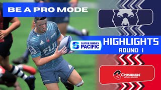 Bristol Bears vs Crusaders I Super Rugby 2024 I Round 1 Highlights - Rugby Challenge 4