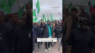 I don't think this protest we answer#newsupdate #protest #nigerian