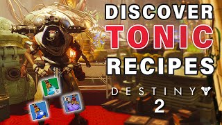 How to Unlock More Tonic Recipes For Fieldwork Quests | Destiny 2 Revenant Update! ► Destiny 2