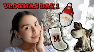 GETTING INTO THE CHRISTMAS SPIRIT VLOG | MARLENEDIZZLE