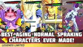 Best Aging Normal Sparking Characters Ever Made In Dragon Ball Legends