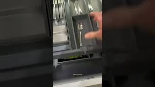 How to use extra space in trolley in kitchen