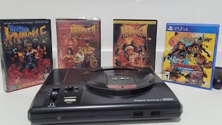 Unboxing Streets Of Rage 4 -  Versões 1,2 e 3 do Mega Drive