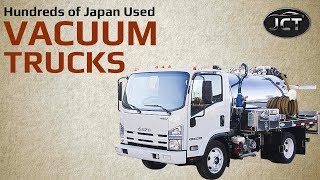 Japan Used Vacuum Trucks on Sale