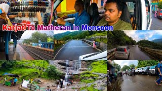 Matheran Hill Station Ghat Journey | Beautiful Scenic View In The Monsoon