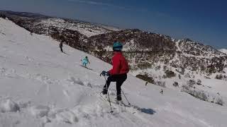 Perisher Blue Cow run