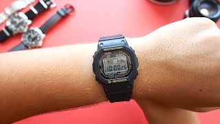 G-SHOCK DW-5035D-1B Unboxing (35th Anniversary)