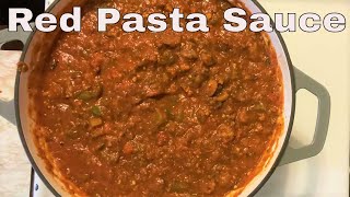 How To Make A Red Pasta Sauce | Spaghetti Sauce