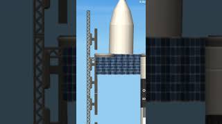 Falcon 1 Rocket Factory in Space Flight Simulator #shorts