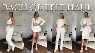 BACHELORETTE OUTFITS VLOG: trying on all my outfits w/ surprise itinerary (revolve, alo, dolce vita)