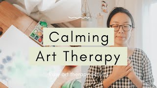 Calming Art Therapy Activity