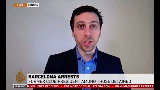 Barcelona raids and arrests