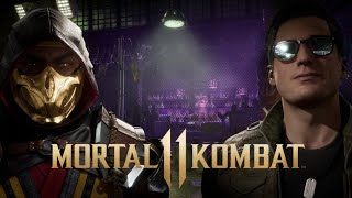 Mortal Kombat 11 - Scorpion Vs Johnny Cage (Hard Battle)