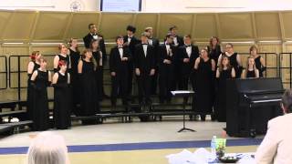 HHS Jazz Choir at Music in the Parks Festival (Eureka, MO) -- Java Jive.  20140509