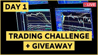 Intraday Trading: Live and Uncut (+ Giveaway) | Day 1