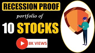 Recession Proof Portfolio of 10 Stocks with High Dividend Income! | Avoid At Your Own Risk🔥🔥🔥