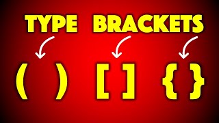 How To Type Bracket in HP Laptop (Keyboard)