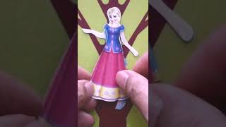 Disney Princess Elsa dress up #shorts #short