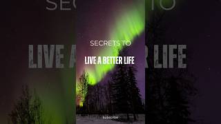 ✨Secretes to live a better life 🔥