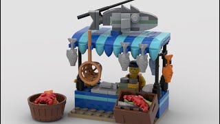 Catch of the Day: The Fish Stand MOC