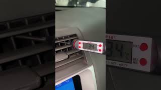 Air Conditioning Check-Toyota Camry 2009@Audi @BMW #trending #audi #reels #tiktok