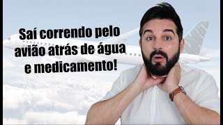 Passei muito mal no avião durante volta dos EUA!