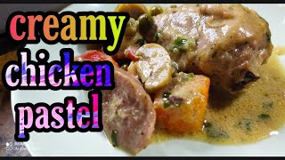 CREAMY CHICKEN PASTEL