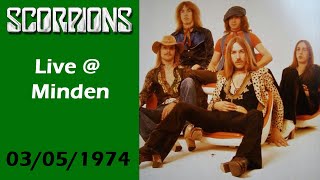 SCORPIONS - Live @ Minden 03/05/1974