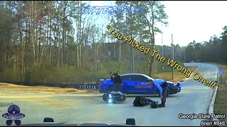 Honda CBR Takes GSP On High Speed Chase | Rider Can't Shake Trooper