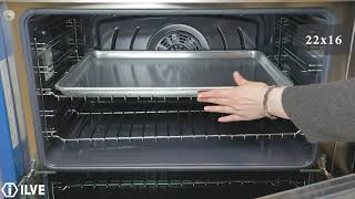 ILVE Majestic II Oven Tray Sizes