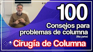 Mis 100 mejores consejos para los problemas de Columna Vertebral (6ª parte) │ Biziondo