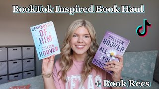 BookTok Inspired Book Haul! + Book Recommendations