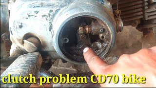 how to clear clutch problem CD70 bike