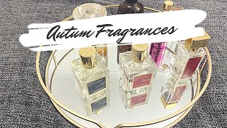 My Autumn/Winter favourites - fragrances/perfumes