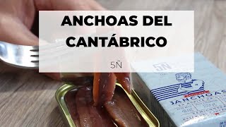 Anchoas de Santoña en Oliva 50 gr |Conservas 5Ñ By AnchoasDeluxe