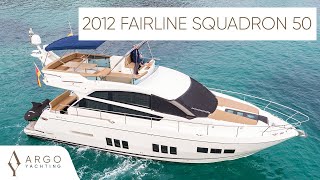 2012 Fairline Squadron 50 'Mojito II' | Yacht Tour