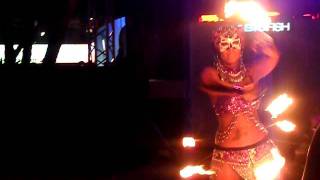 BIGFISH HOUSE SEXY BORACAY 2011 with FIREQUEEN RACHEL LOBANGCO(firebelly belt and torch)