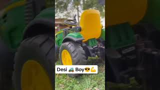 Desi boy small tractor, small boy Short Video subscribe please